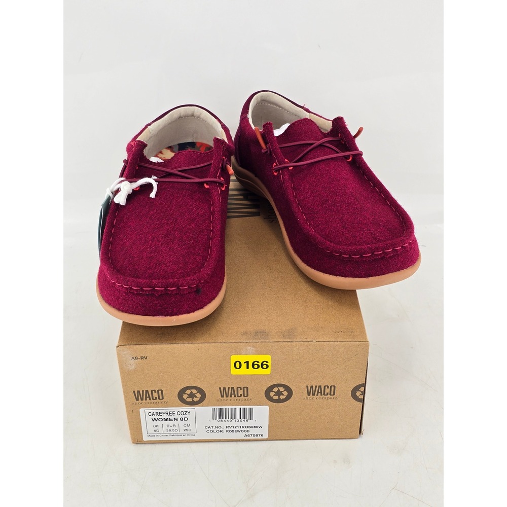 Revitalign Carefree Cozy Women 8D Rosewood Moccasin Loafers - New